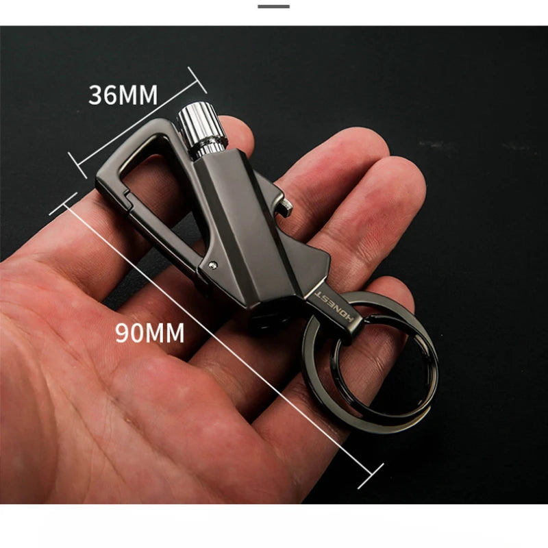 Keychain Kerosene Lighter Beer Bottle 