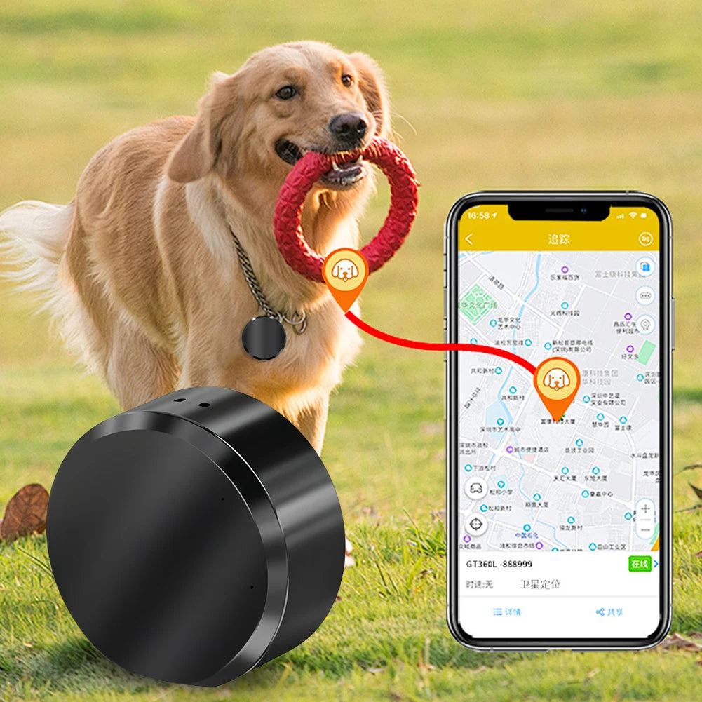 Real-Time Magnetic Anti-Theft GPS Tracker for Vehicles, Pets, and Individuals
