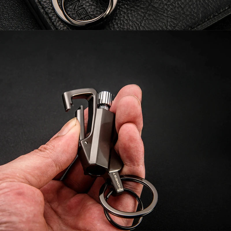 Keychain Kerosene Lighter Beer Bottle 