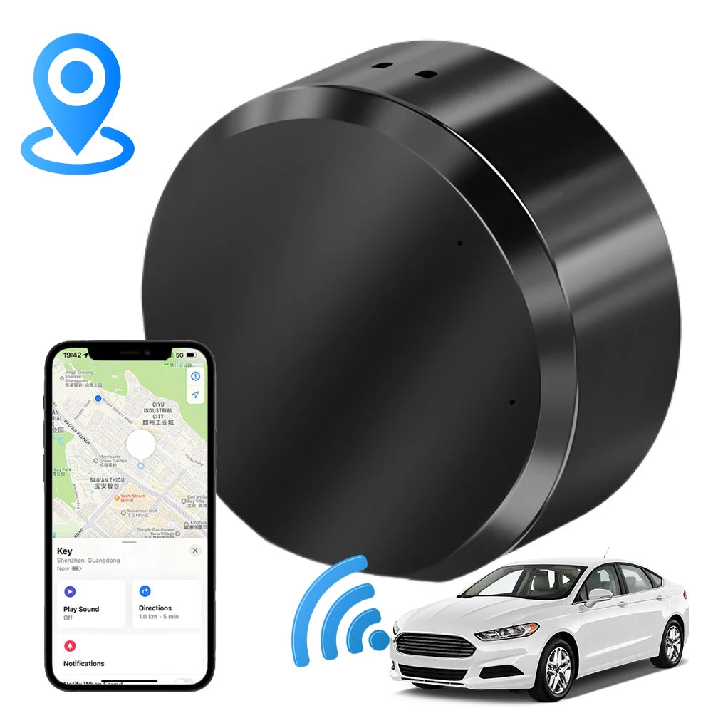 Real-Time Magnetic Anti-Theft GPS Tracker for Vehicles, Pets, and Individuals
