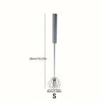 Stainless Steel Egg Beater Durable Semi-Automatic 
