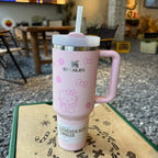Thermos H2.0 Tumbler with Handle and Straw 40 Oz 