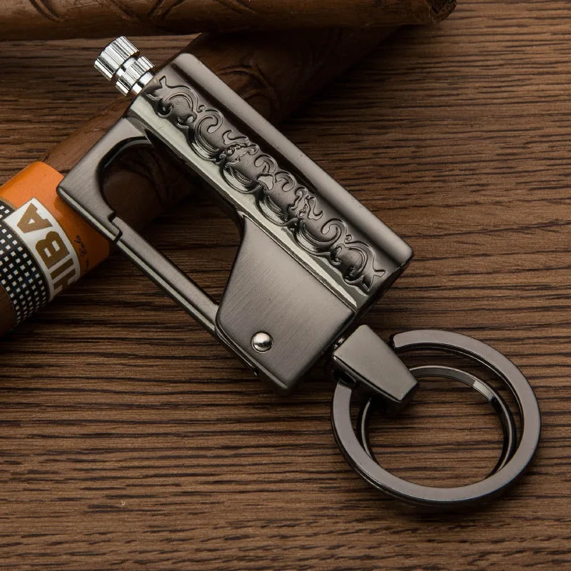Keychain Kerosene Lighter Beer Bottle 