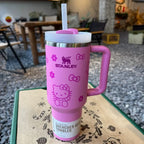 Thermos H2.0 Tumbler with Handle and Straw 40 Oz 