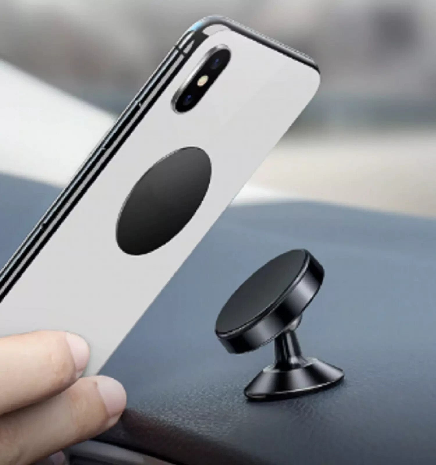 Soporte Sostenedor Magnetico De Telefono Celular Para Carro Auto Coche Universal