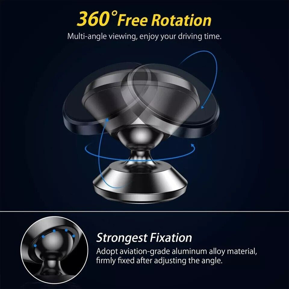 Soporte Sostenedor Magnetico De Telefono Celular Para Carro Auto Coche Universal