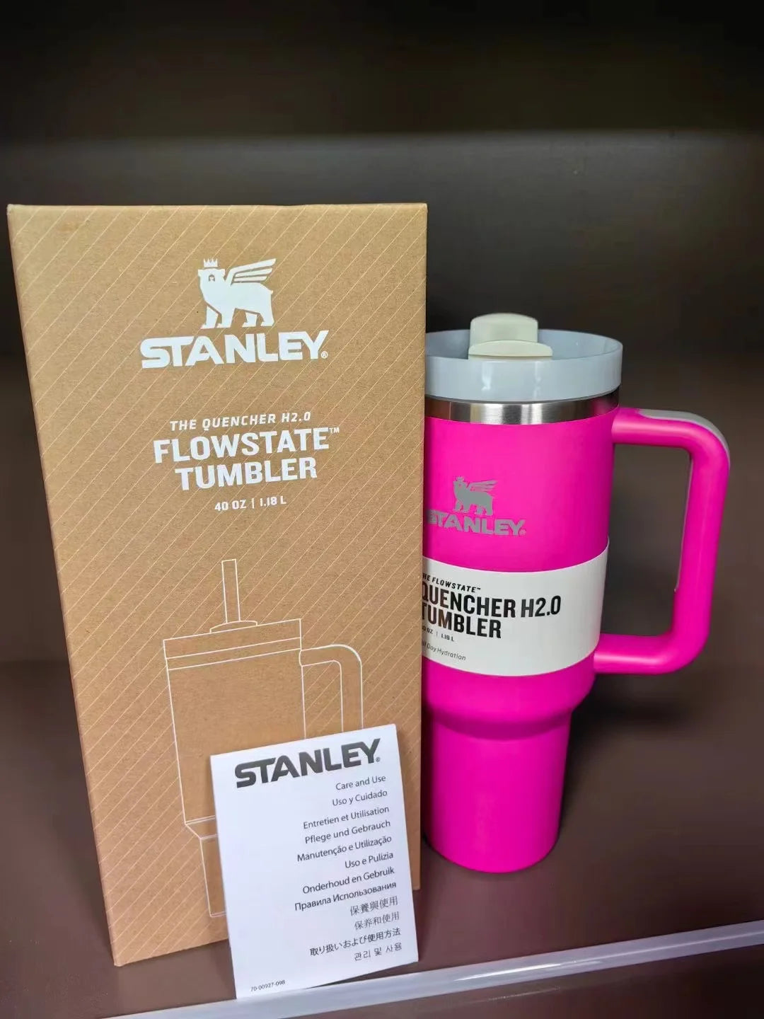 Thermos H2.0 Tumbler with Handle and Straw 40 Oz 