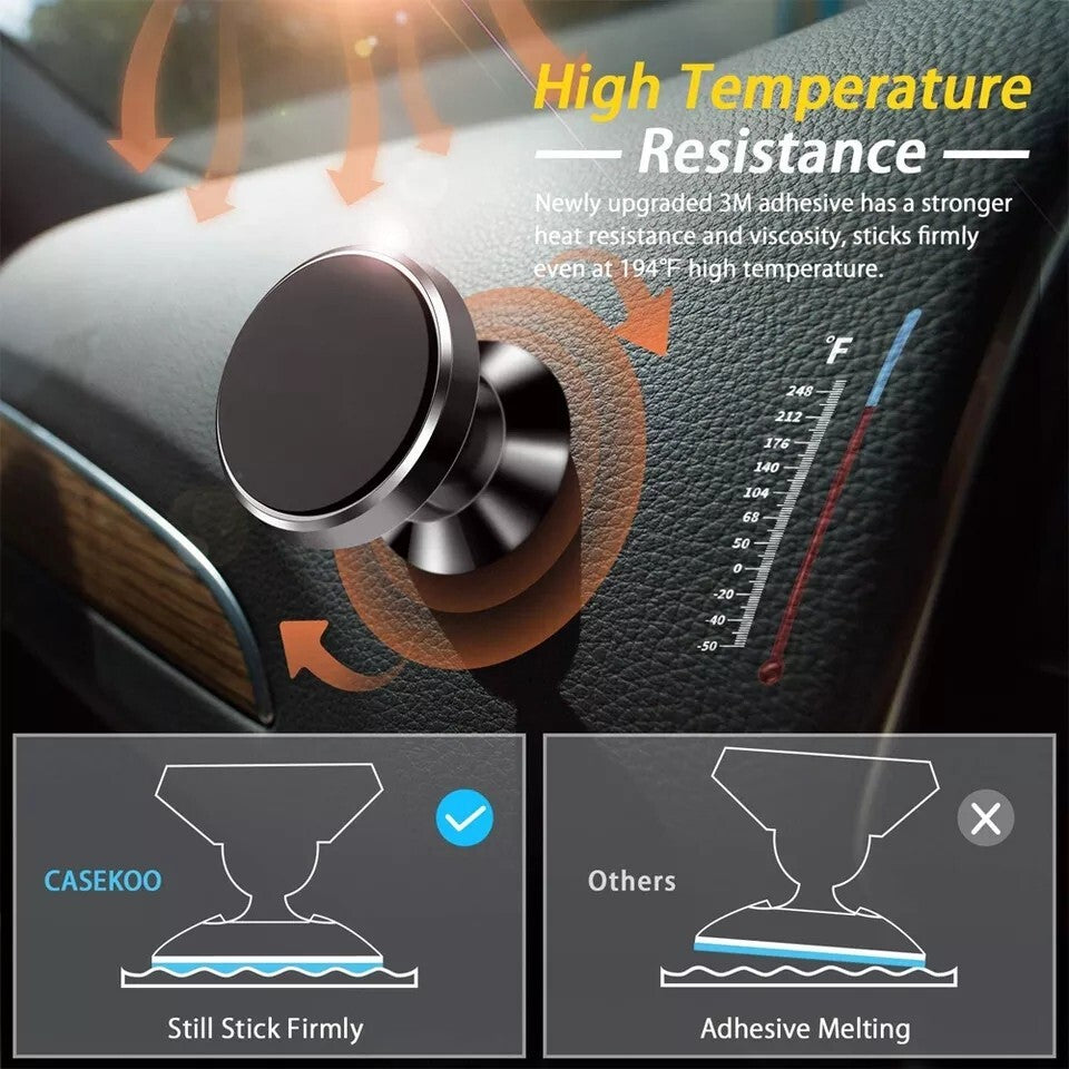 Soporte Sostenedor Magnetico De Telefono Celular Para Carro Auto Coche Universal