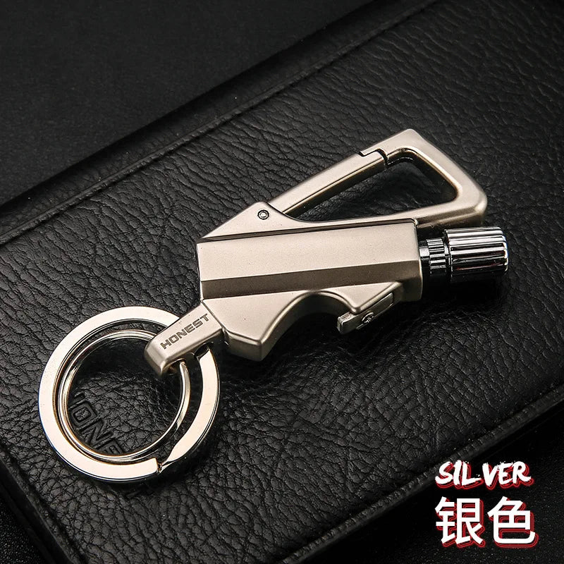 Keychain Kerosene Lighter Beer Bottle 