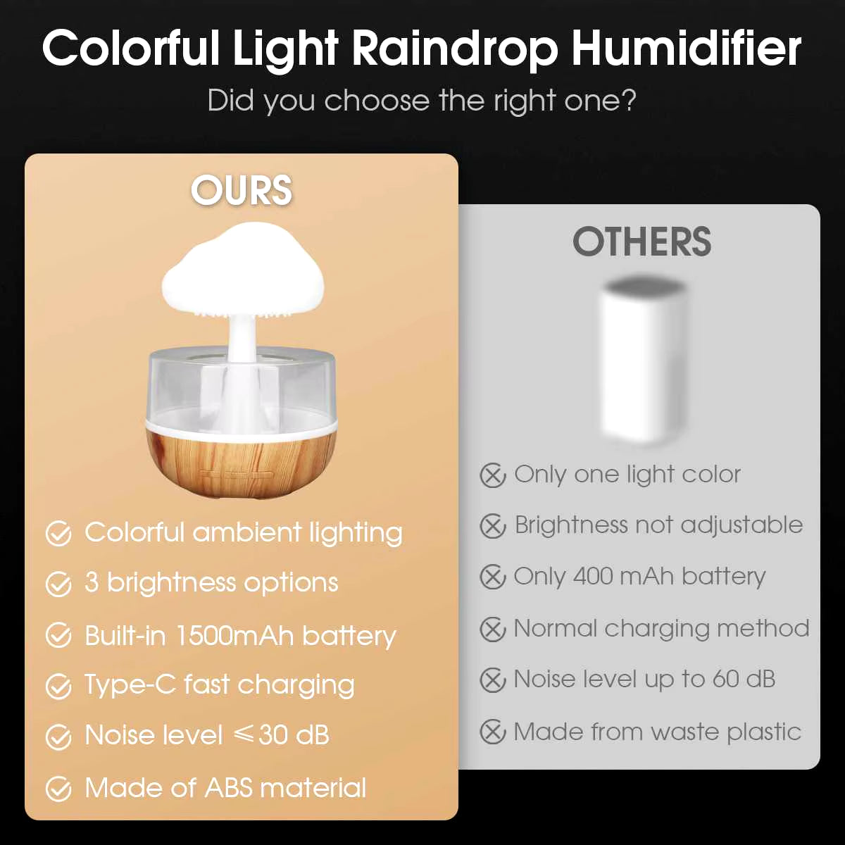 Rain Cloud Humidifier  