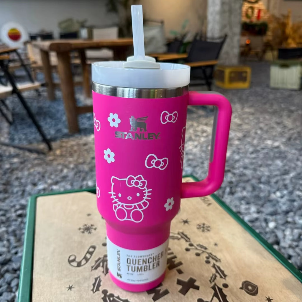 Thermos H2.0 Tumbler with Handle and Straw 40 Oz 