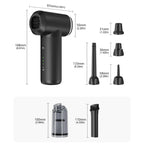 Portable Air Duster Compressed Air Blower Rechargeable Suck Cleaner