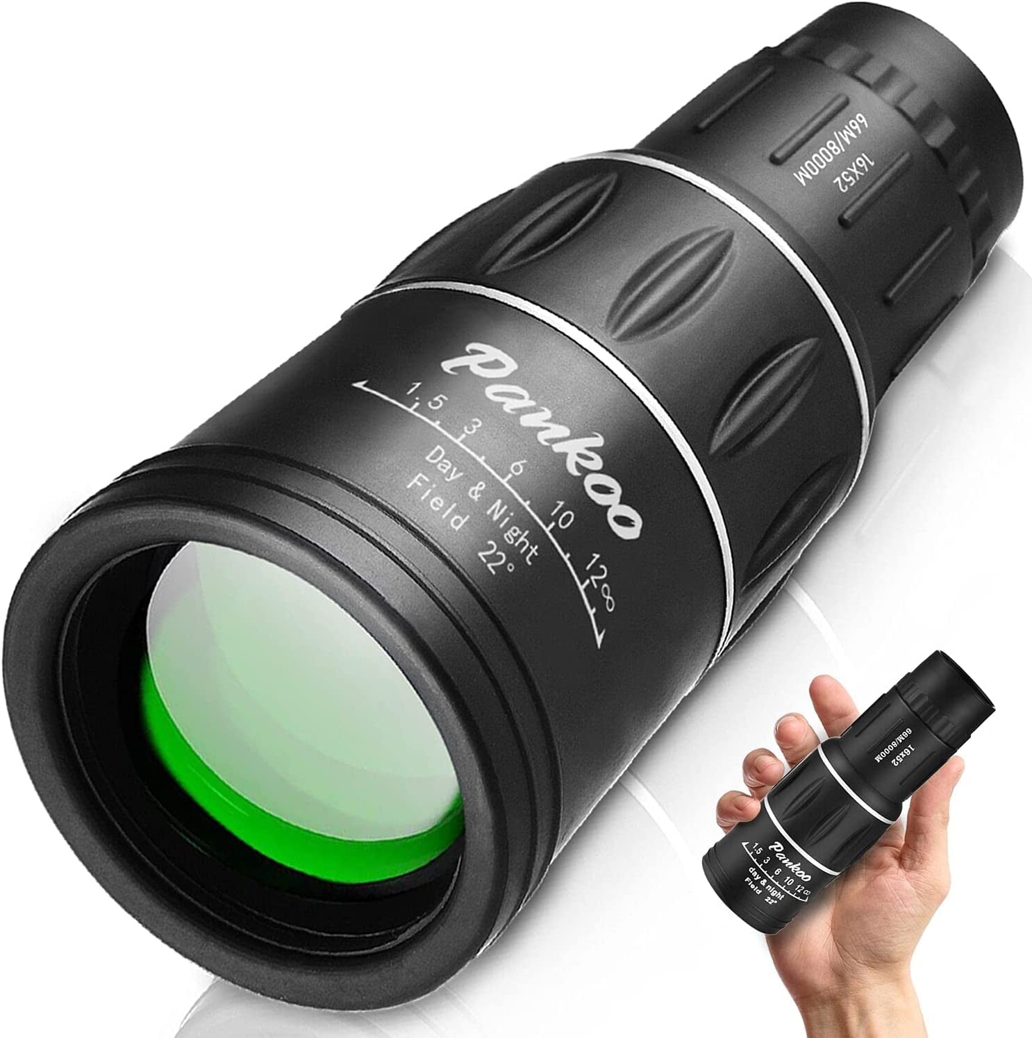 16X52 Monocular Telescope High Powered for Adults. Concert,Travelling