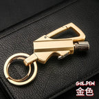 Keychain Kerosene Lighter Beer Bottle 