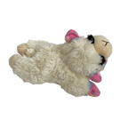 (3 Pack)  Plush Lamb Chop Dog Toy, Small, Pastel Colors