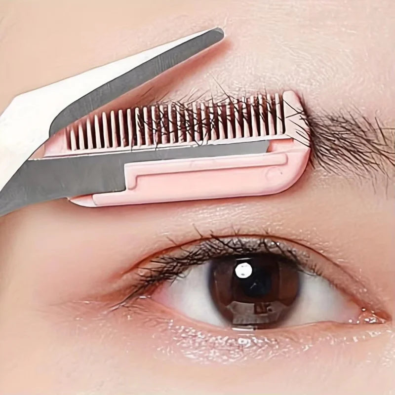 Eyebrow Trimmer Makeup Tools Stainless Steel 