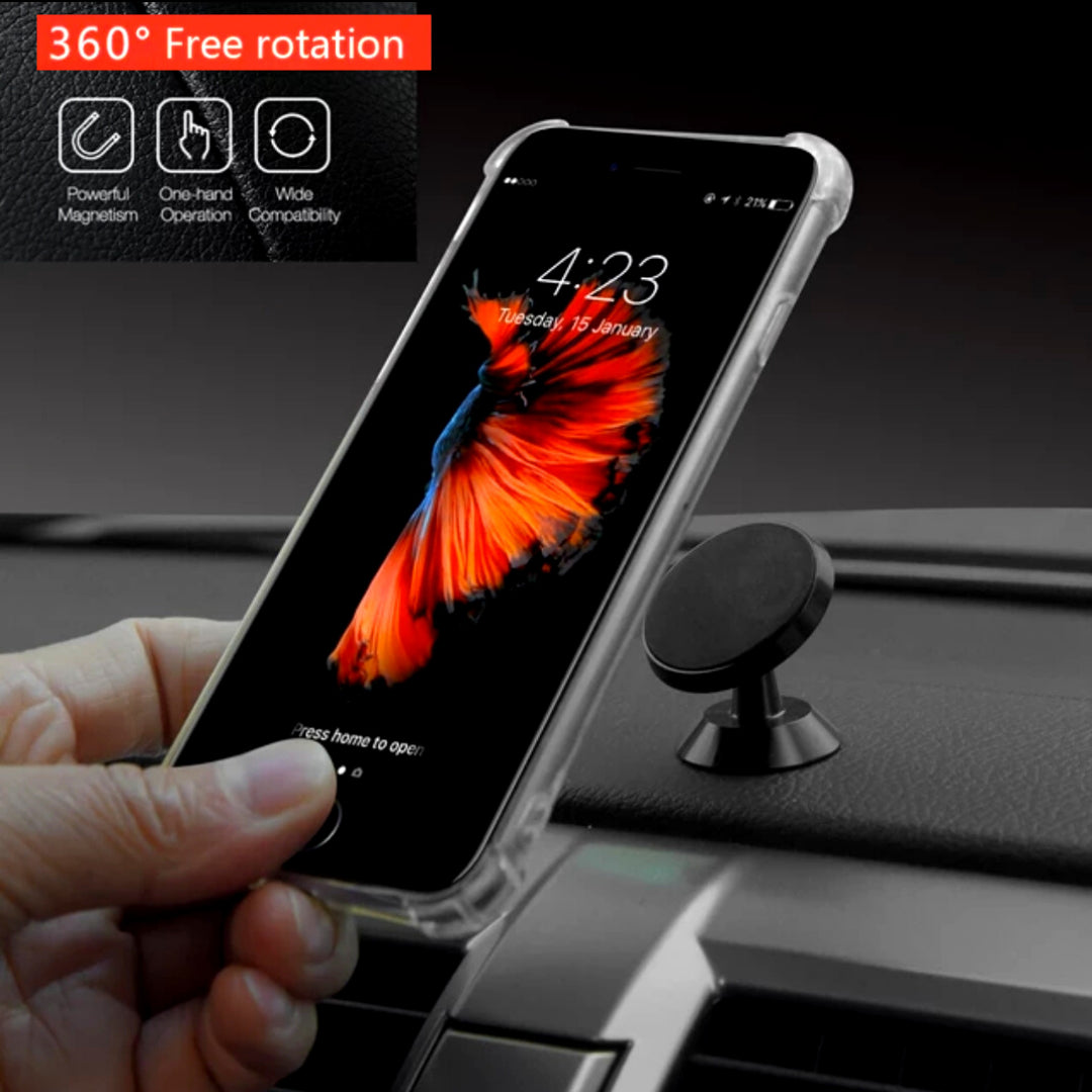 Soporte Sostenedor Magnetico De Telefono Celular Para Carro Auto Coche Universal