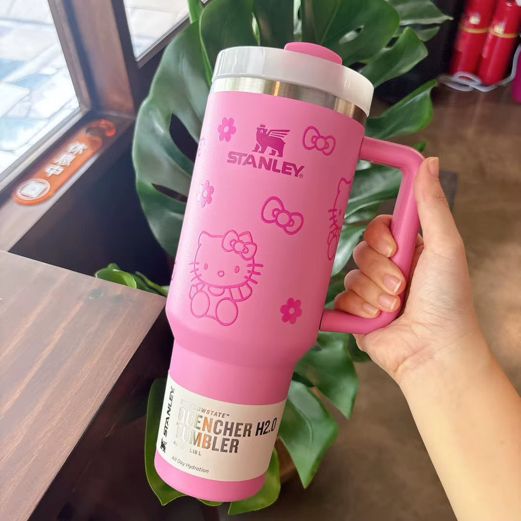 Thermos H2.0 Tumbler with Handle and Straw 40 Oz 