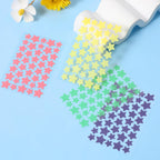 Face Pimple Patches Cute Star Zit Covers 160 Pcs Sticky Spot Stickers Hydrocolloid Pad Covering Pore Cleaning Strips Peel Invisible Spot Absorbing Zit Patch for Women Men