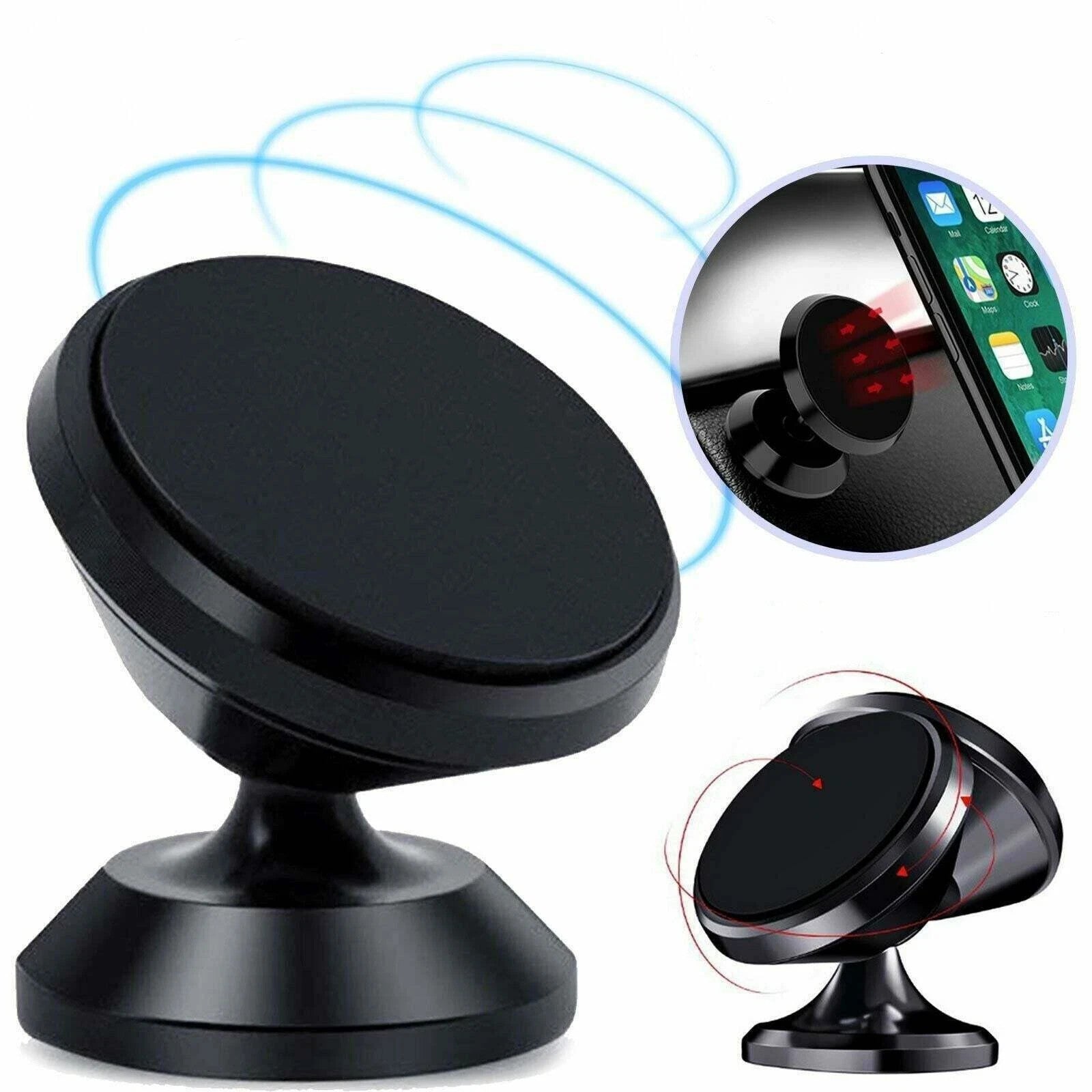 Soporte Sostenedor Magnetico De Telefono Celular Para Carro Auto Coche Universal